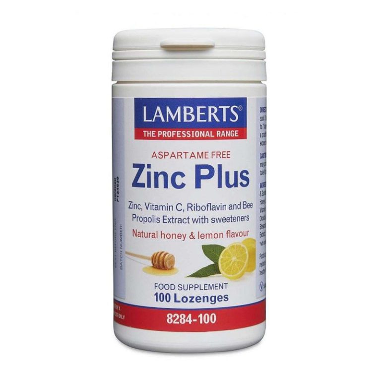 Zinc Plus Lozenges 100l Pure Naturals